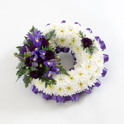 Purple based Wreath