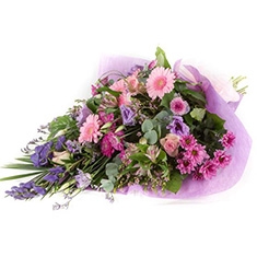 Pink and lilac sheaf