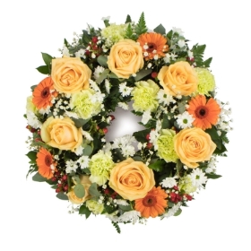 Peachy Wreath